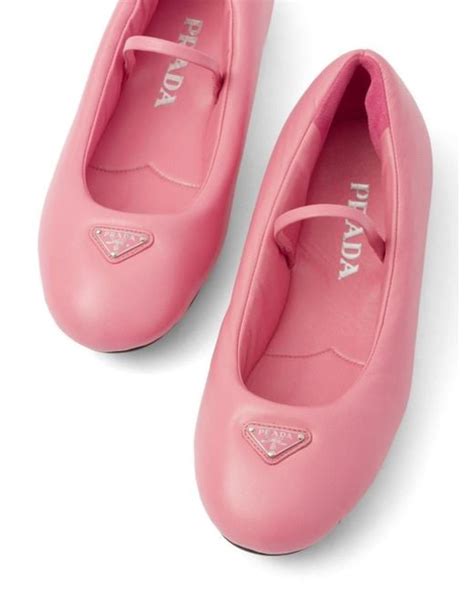 Prada padded ballet flats